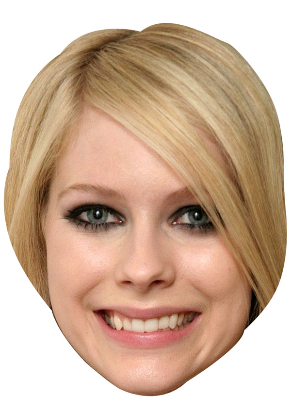 Avril Lavigne Mask Novelties Parties Direct Ltd 
